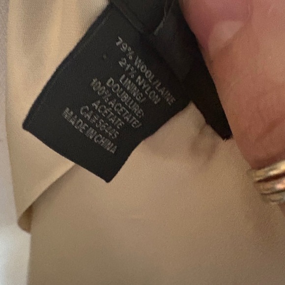 J CREW m Stadium Cloth buffalo plaid car coat in wool Orange Size 10 - Picture 7 of 9